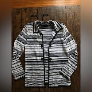 Ming Wang stunning open lightweight cardigan size small NWOT